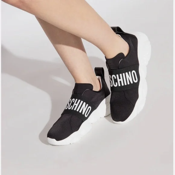 Moschino teddy logo strap sneakers - Picture 5 of 10
